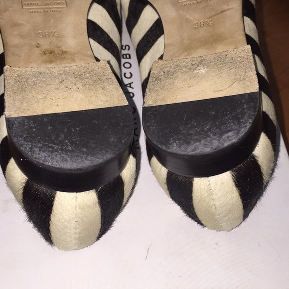 Marc Jacobs pony flats - striped. Size 8.5 - Picture 4 of 8
